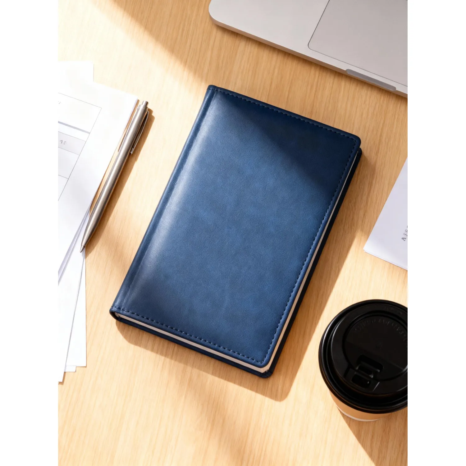 Ежедневник недатированный синий,А5,148х218мм,176л,ATTACHE Вива - фото 18