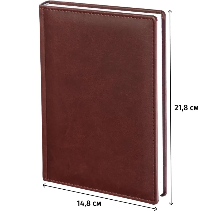 Ежедневник недатированный бордо,А5,148х218мм,176л,ATTACHE Вива - фото 23