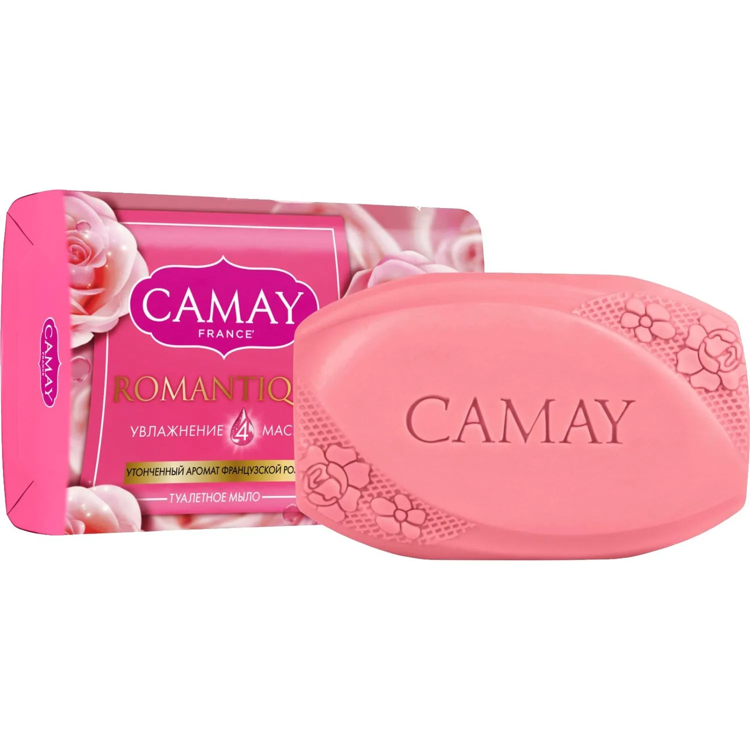Мыло туалетное CAMAY Романтик 85г - фото 4