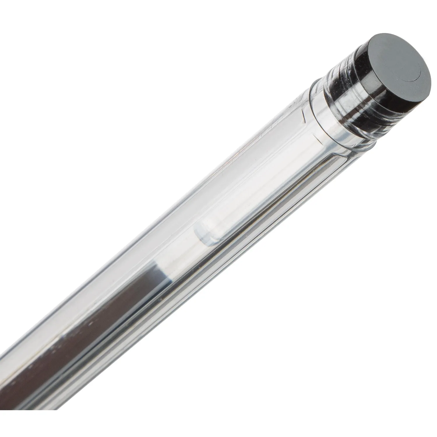 Ручка гелевая неавтомат. Attache Gelios-030 черный, игольч.0,5мм,манж - фото 4