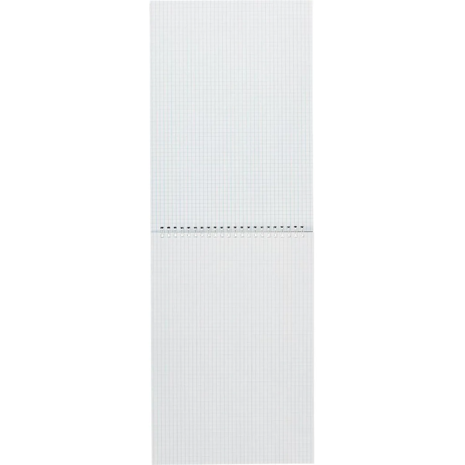 Блокнот на спирали А4 60л. синий картон д/лог.клет.14 - фото 3