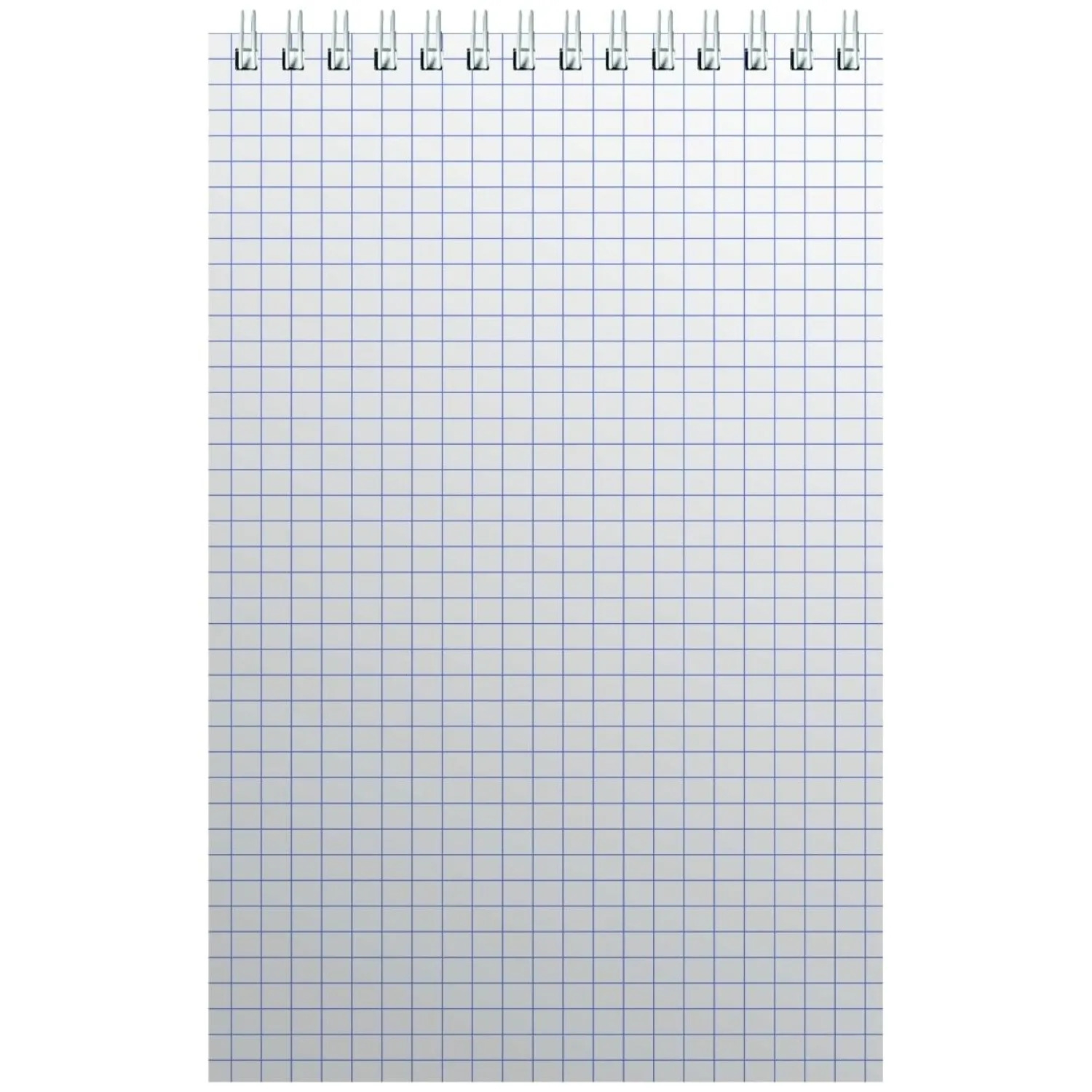 Блокнот на спирали А5 60л. бордо картон д/лог.клет.32 - фото 2