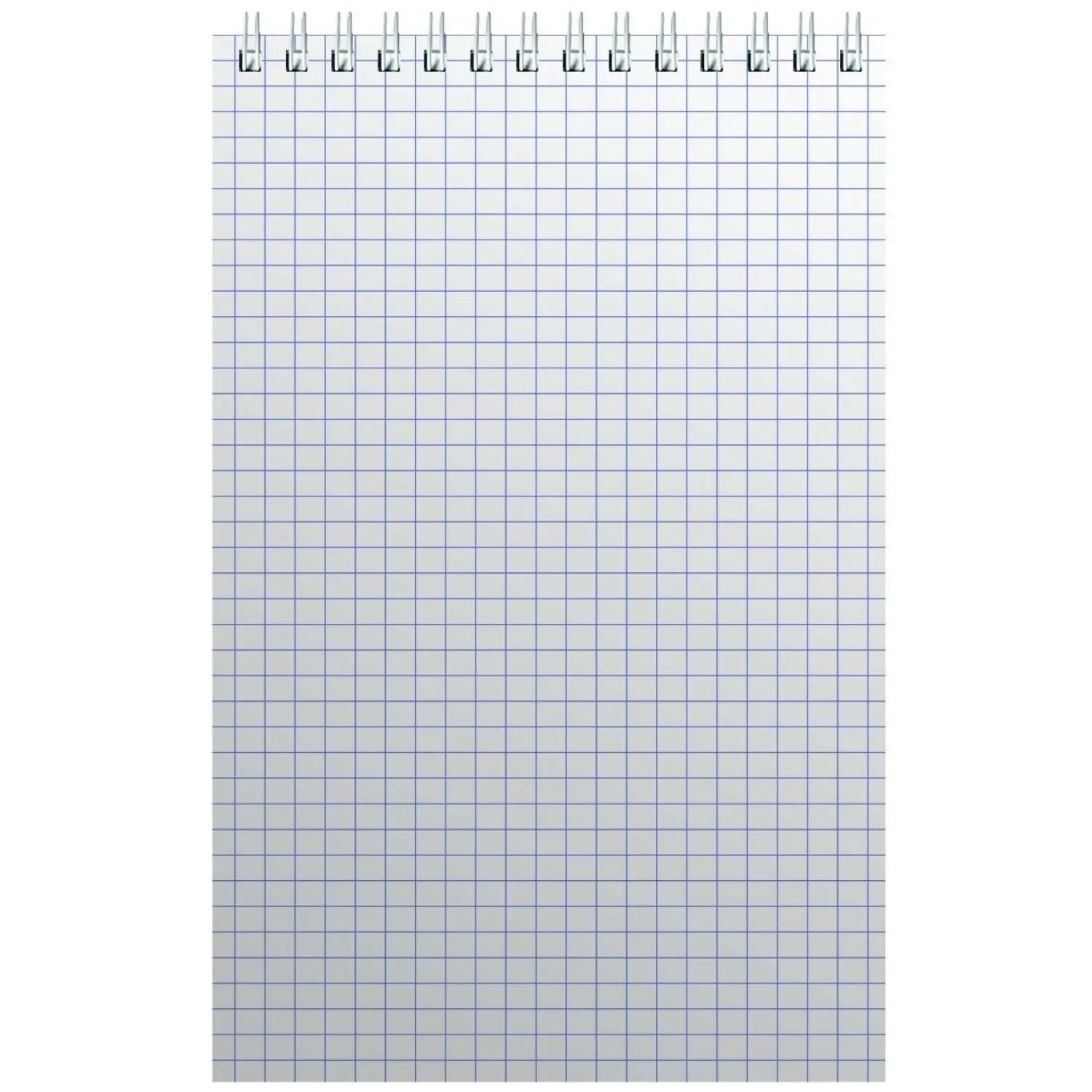 Блокнот на спирали А5 60л. зелен.картон д/лог.клет.32 - фото 2