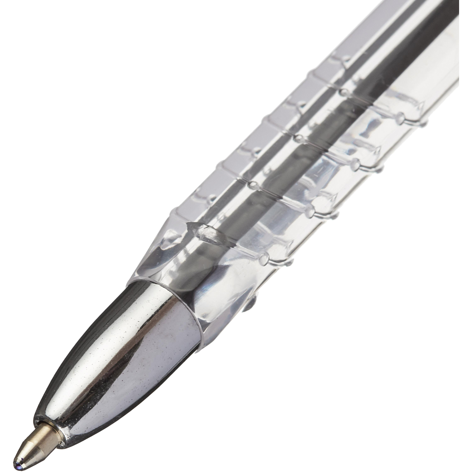 Ручка шариковая неавтомат. KORES К11 M(1мм) треуг.корп, маслян, син - фото 3