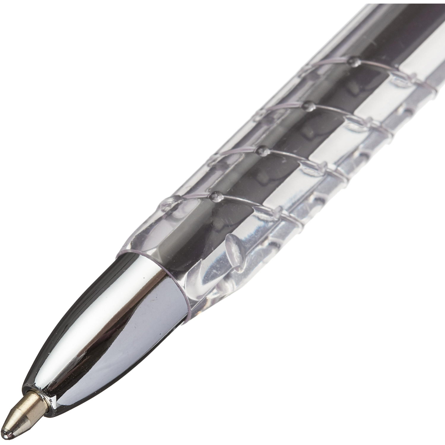 Ручка шариковая неавтомат. KORES К11 M(1мм) треуг.корп., масл, черная - фото 3