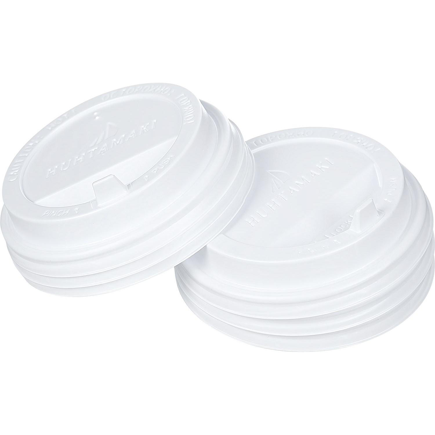 Крышка для стакана пластиковая с клапаном D=90мм, бел.,100шт./уп. HSL90 Крышка для стакана пластиковая с клапаном D=90мм, бел.,100шт./уп. HSL90 - фото 2