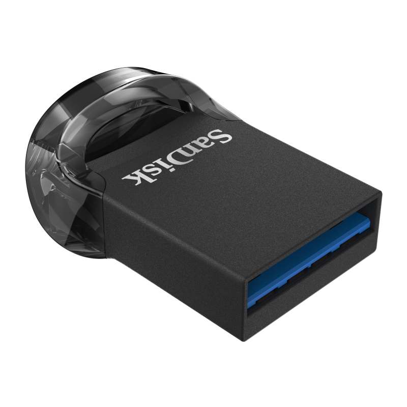 Флеш-память SanDisk Ultra Fit, 16Gb, USB 3.1 G1, чер, SDCZ430-016G-G46 - фото 1