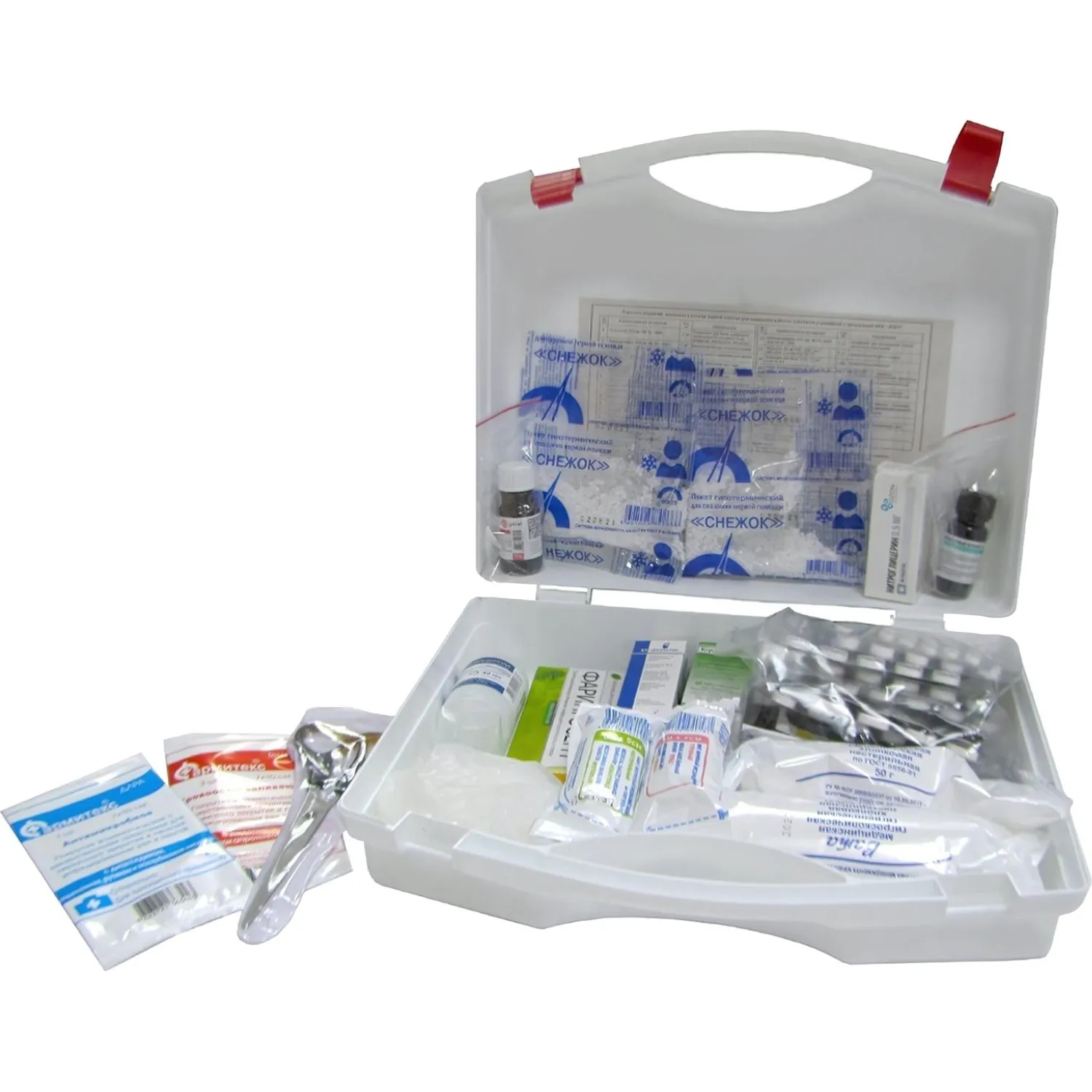 Аптечка первой помощи офисная ФЭСТ(до 30 человек)(полистир)№ 5.1 1016 - фото 7