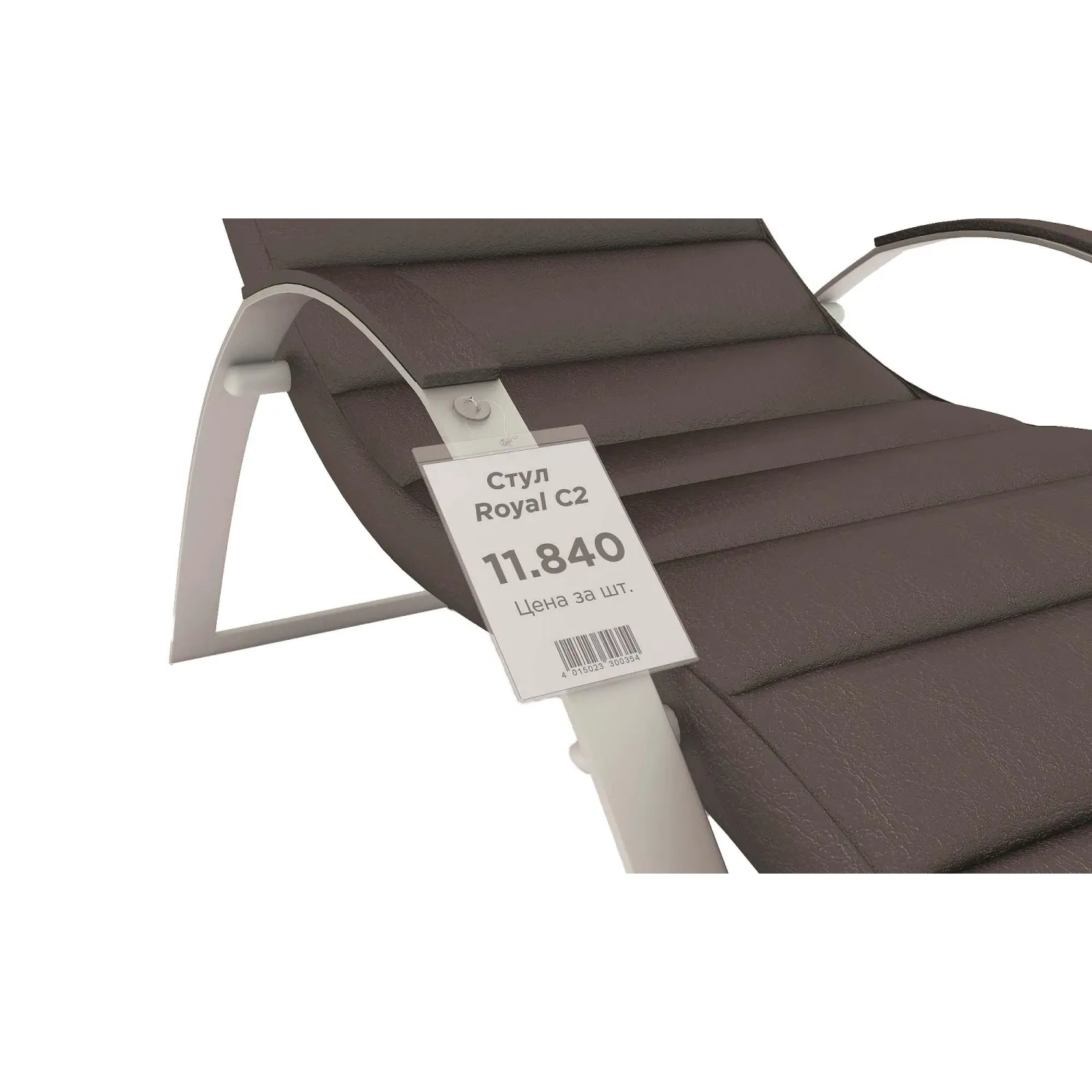 Ценникодержатель для информации подвесной из мягк. ПВХ FW, А7, 50шт/уп - фото 3