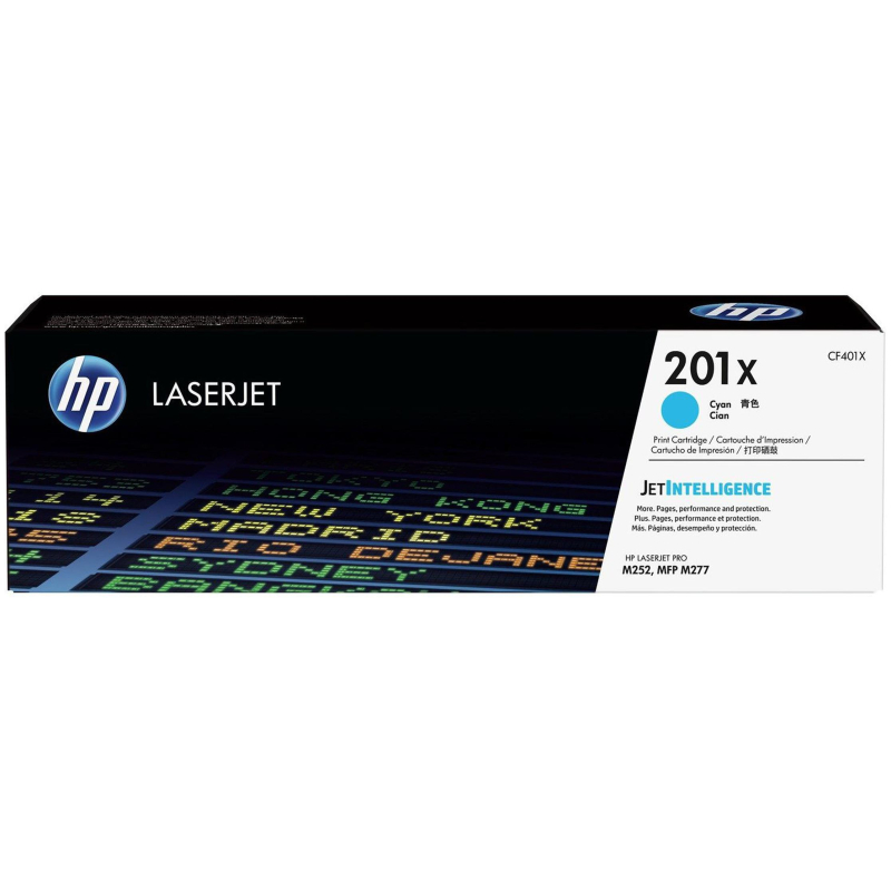 Картридж лазерный HP 201X CF401X гол. для CLJ Pro M252/M277 - фото 3