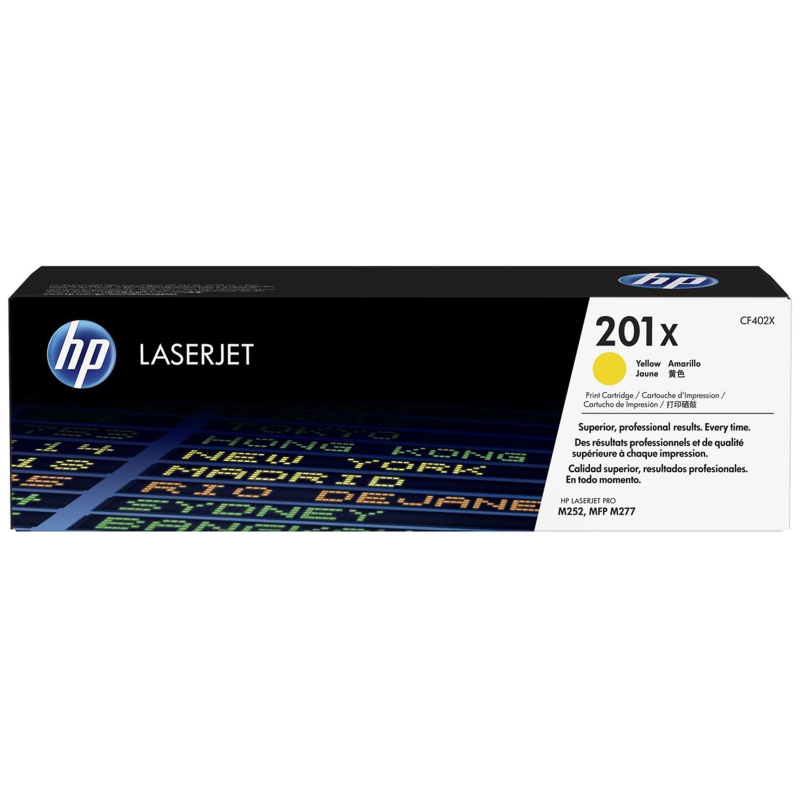 Картридж лазерный HP 201X CF402X жел. для CLJ Pro M252/M277 - фото 3