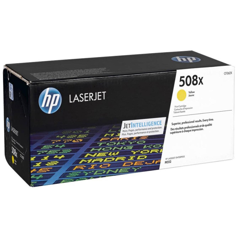 Картридж лазерный HP 508X CF362X жел. для CLJ M252/M277 - фото 3
