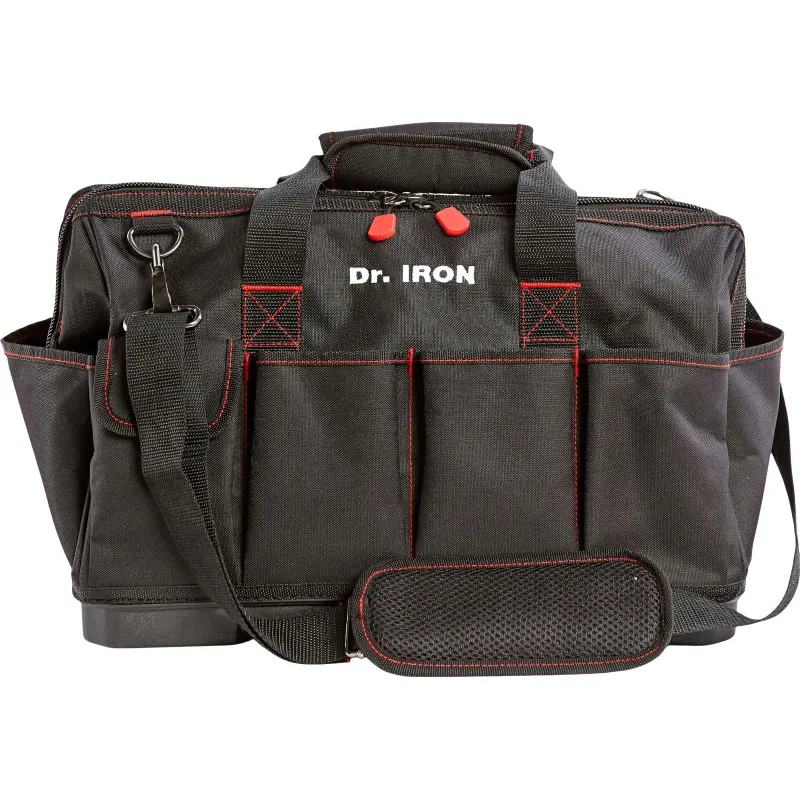 Сумка для инструмента с ремнем, пластиковое дно 42х23,5х27 Dr.IRON(DR1025) - фото 3