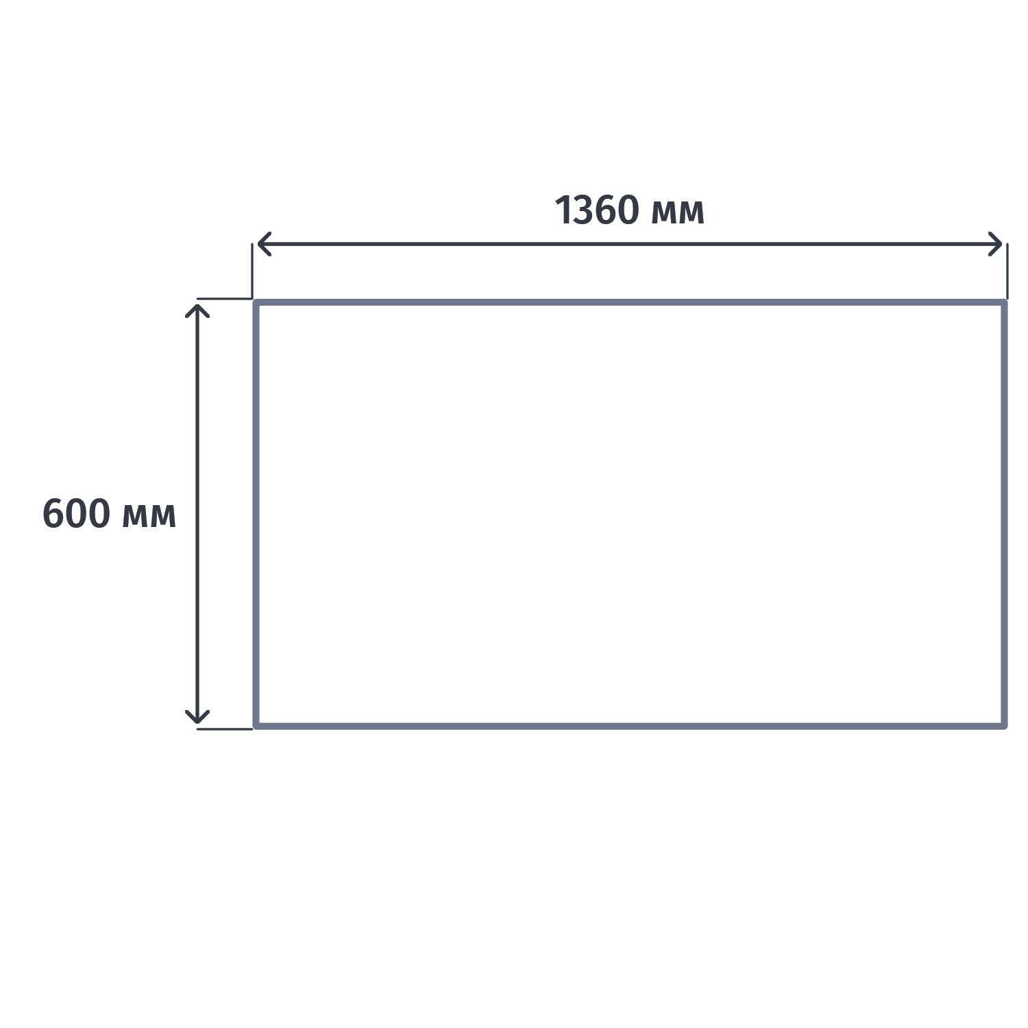 Стол SP Бюджет 2363 (402661) дуб шамони светлый 1360 (430) - фото 2