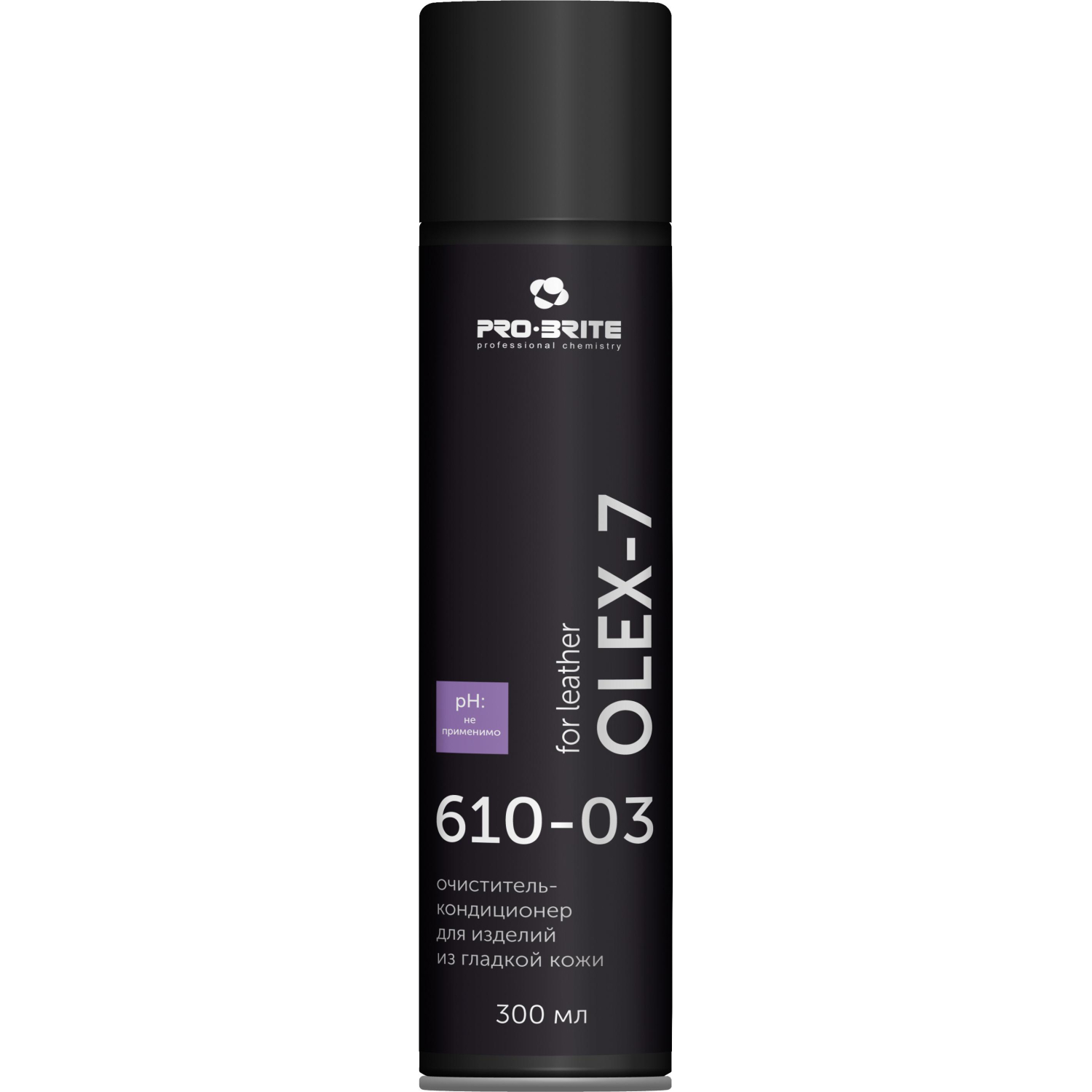 Профхим интерьер очист-кондиц д/глад.кожи Pro-Brite/OLEX-7 For Leather,0,3л Профхим интерьер очист-кондиц д/глад.кожи Pro-Brite/OLEX-7 For Leather,0,3л - фото 1