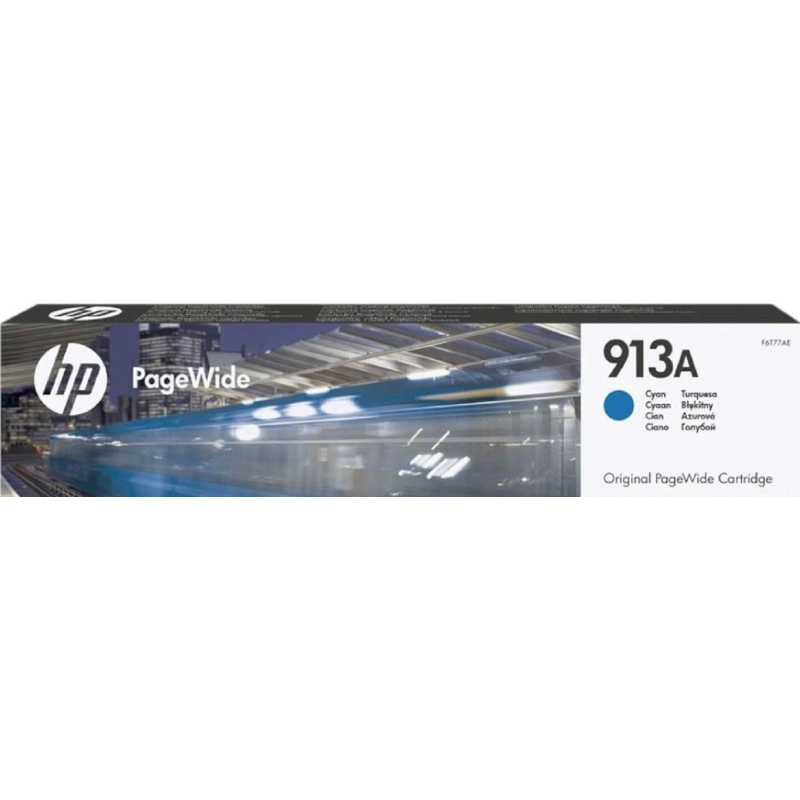 Картридж струйный HP 913A F6T77AE гол. для PW Pro 352/377/477/452/577/552 - фото 1