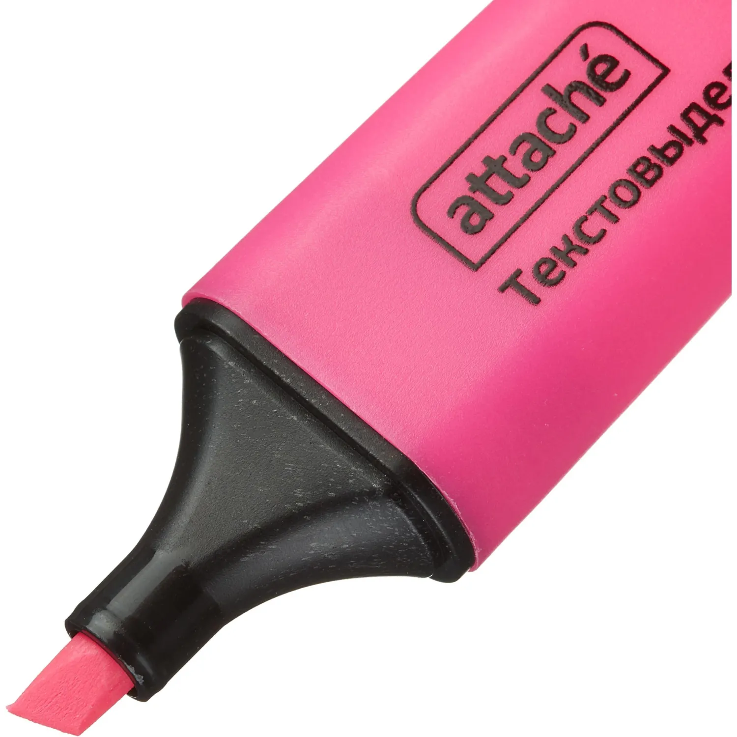 Маркер текстовыделитель Attache Colored 1-5мм розовый - фото 3