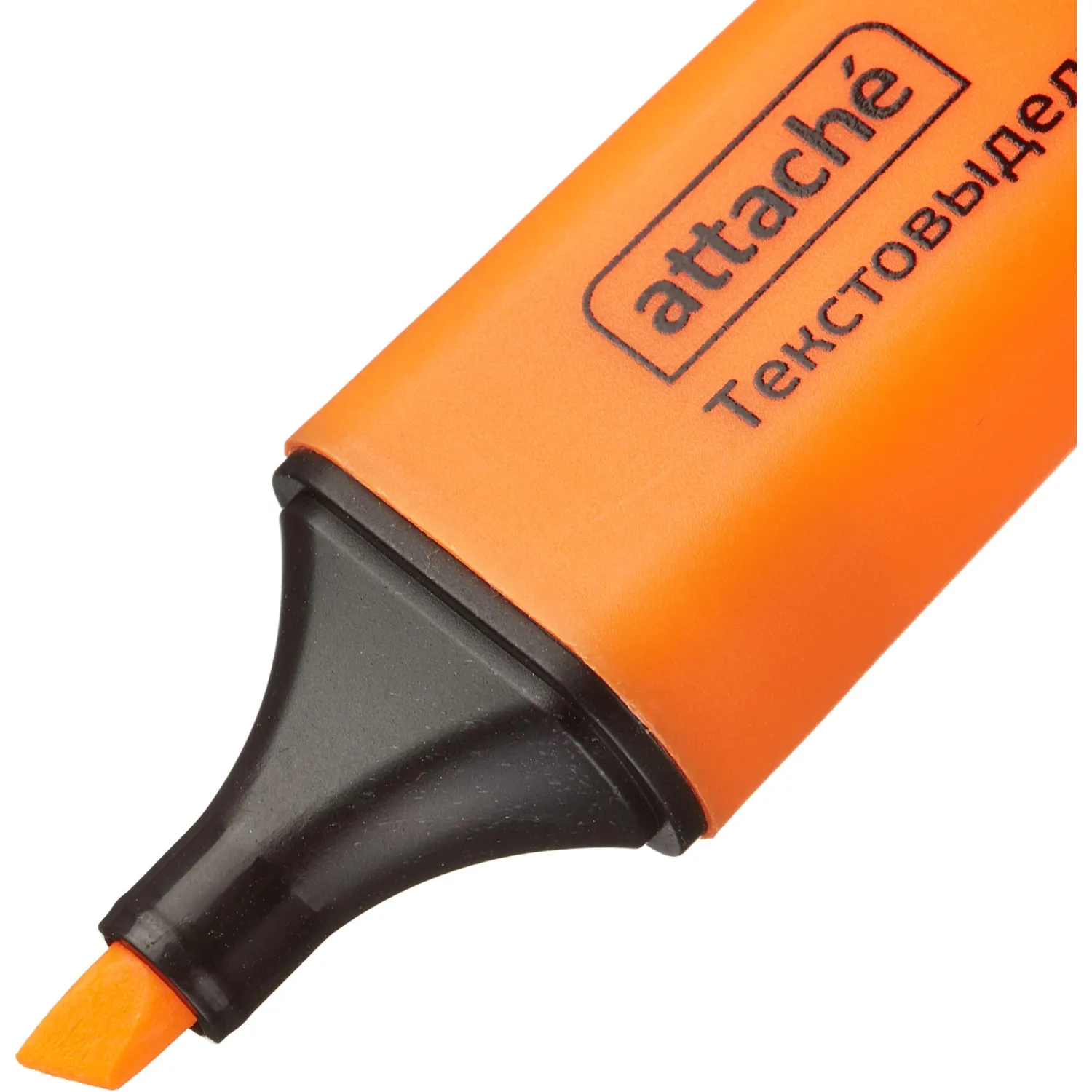 Маркер текстовыделитель Attache Colored 1-5мм оранжевый - фото 3