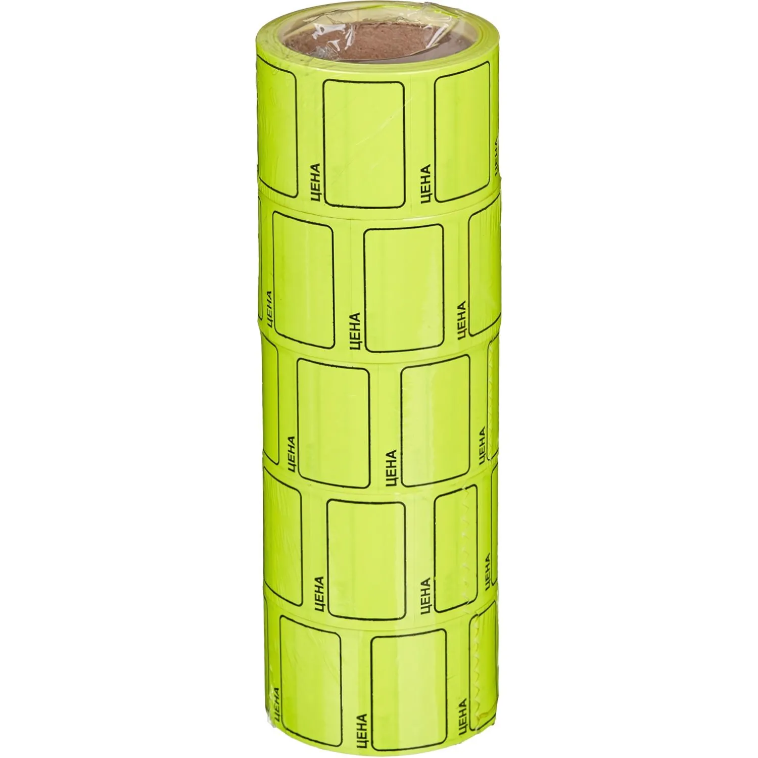 Ценники самоклеящиеся Цена 35x25мм,желтая 250шт/рул, 5 рул/уп Ценники самоклеящиеся Цена 35x25мм,желтая 250шт/рул, 5 рул/уп - фото 6