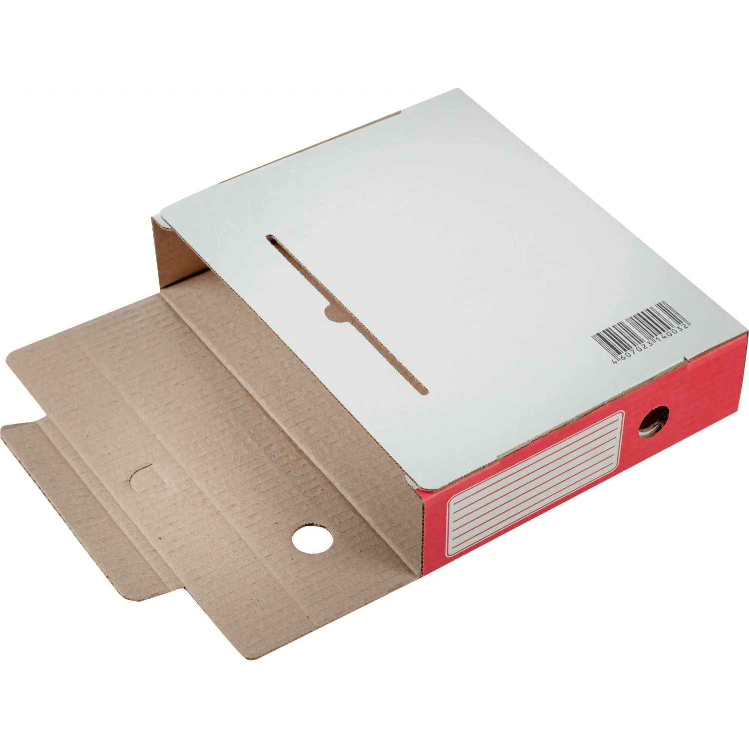 Короб архивный красный ATTACHE (гофрокартон), 5 шт./уп. - фото 3