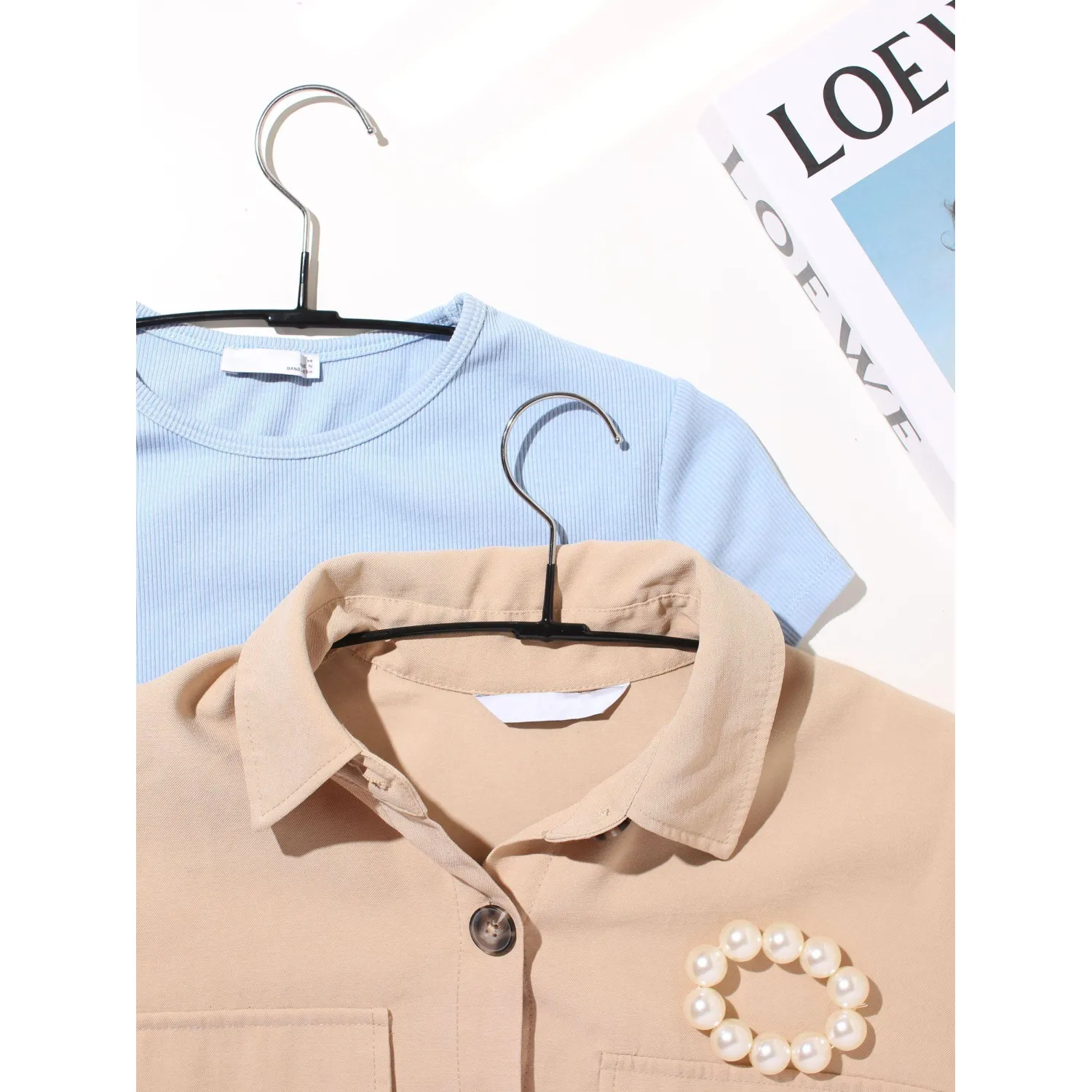 Вешалка-плечики WW_MHP048/MHT001 метал,перек,покр.ПВХ,р44-46 черн УП10шт - фото 5