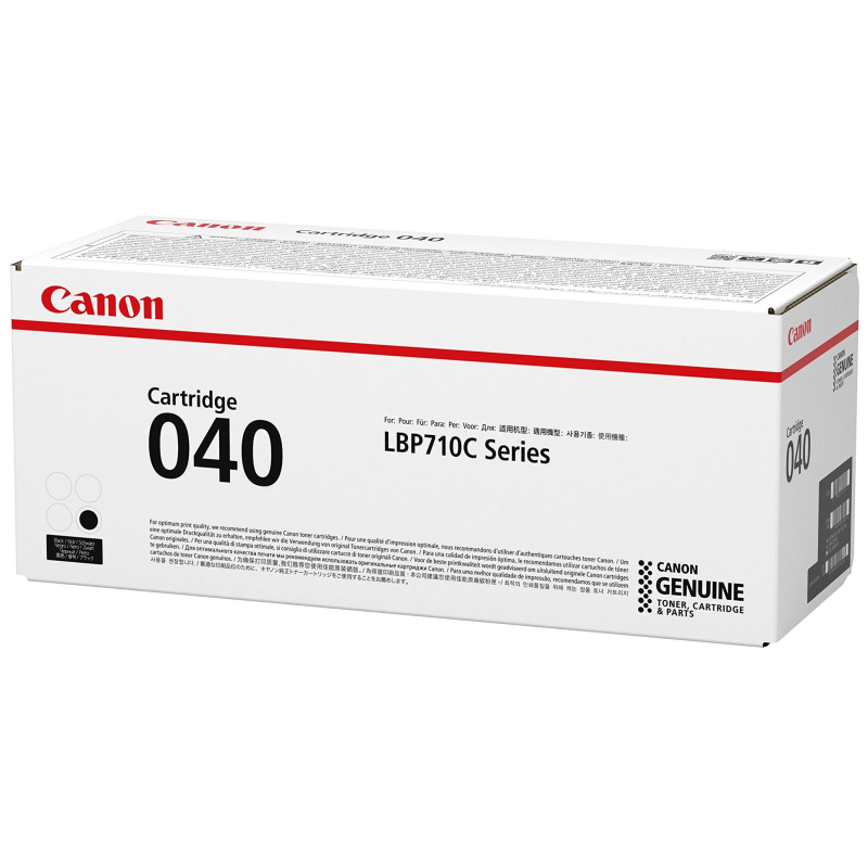 Картридж лазерный Canon Cartridge 040 (0460C001) чер. для LBP710Cx/LBP712Cx - фото 1