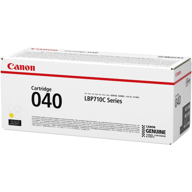 Картридж лазерный Canon Cartridge 040H (0455C001) жел.пов.емк. для LBP710Cx - фото 1