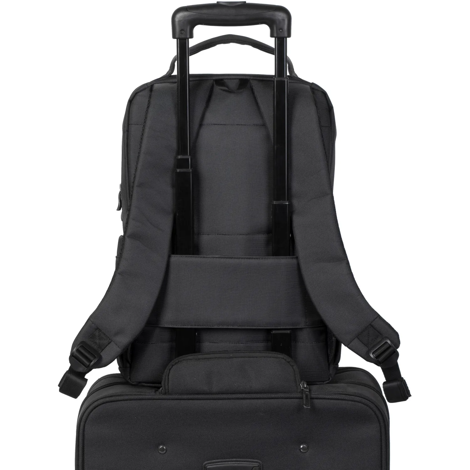 Рюкзак для ноутбука 15.6, RivaCase Central, черный, 8262 Black - фото 3