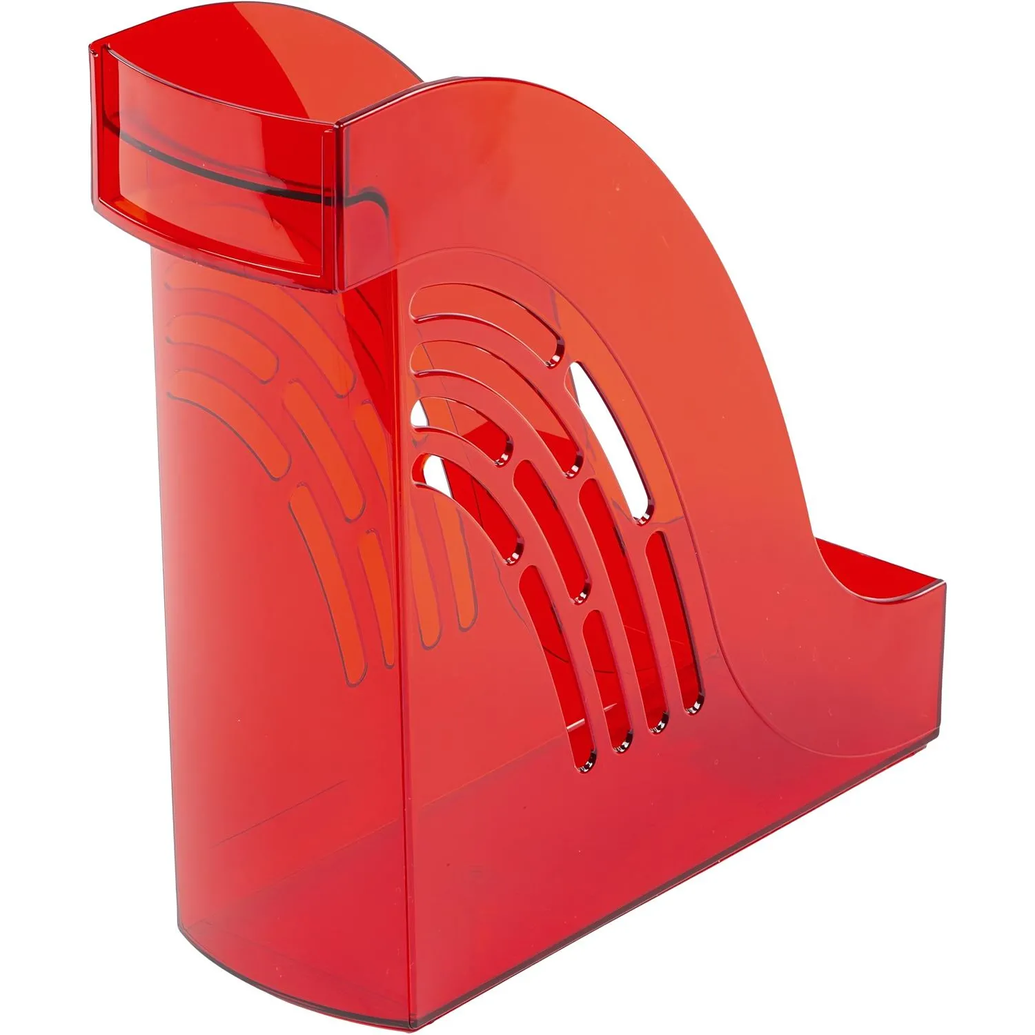 Лоток вертикальный ATTACHE 95мм Яркий Офис красный Лоток вертикальный ATTACHE 95мм Яркий Офис красный - фото 2