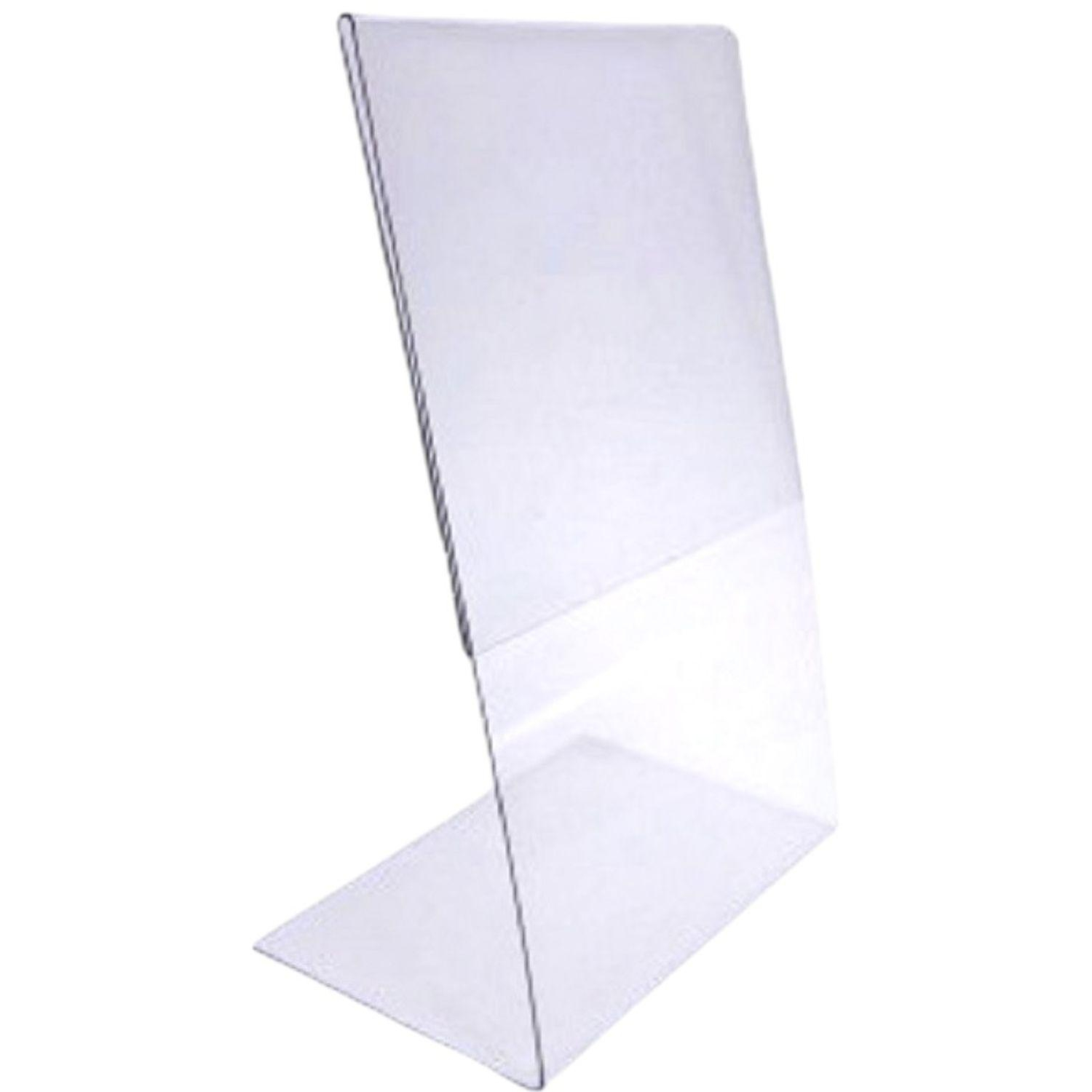 Ценникодержатель настольный из акрила верт L-образная ACR-PRICERA5, 1шт/уп Ценникодержатель настольный из акрила верт L-образная ACR-PRICERA5, 1шт/уп - фото 1