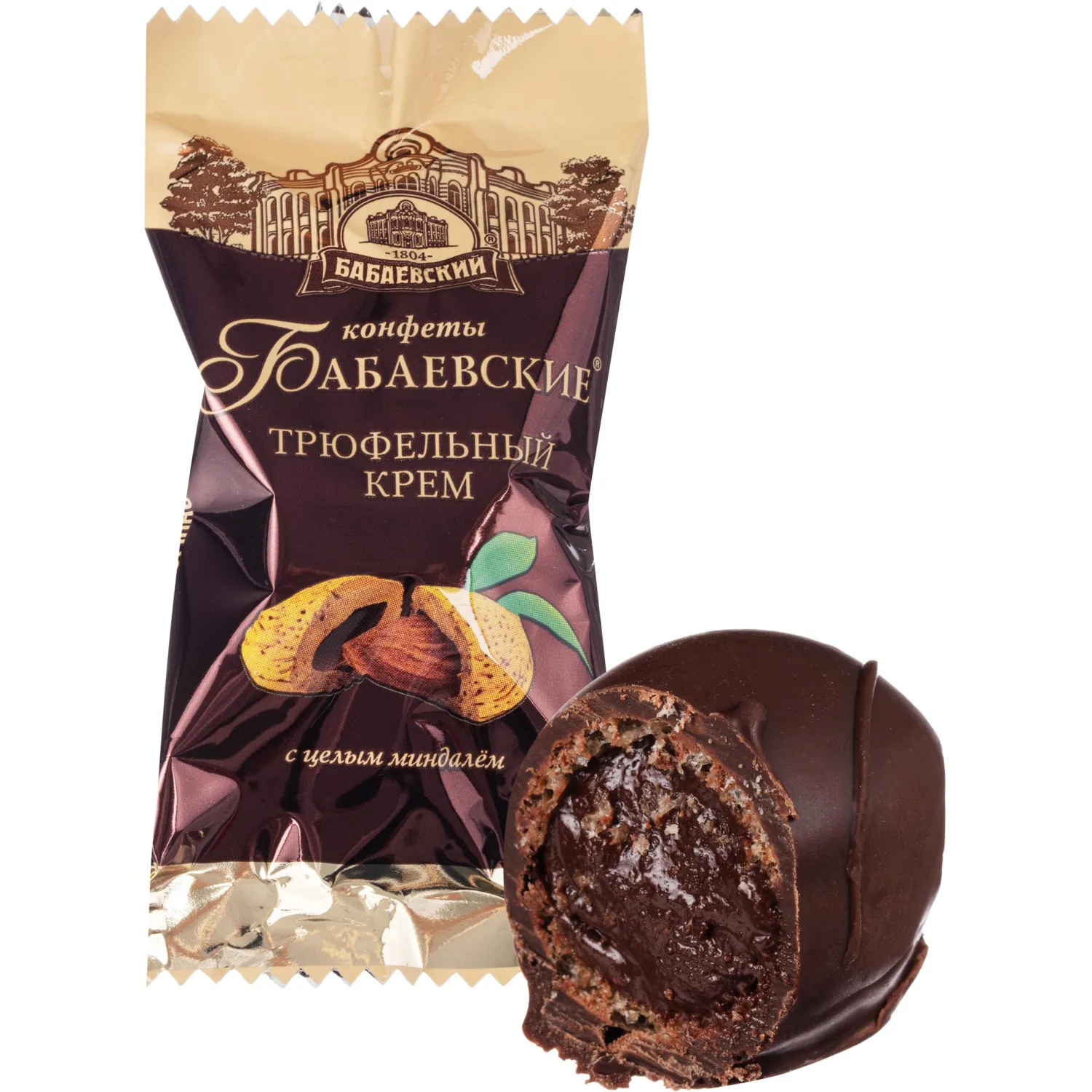 Конфеты шоколадные Бабаевские Трюфельный крем 200г - фото 2