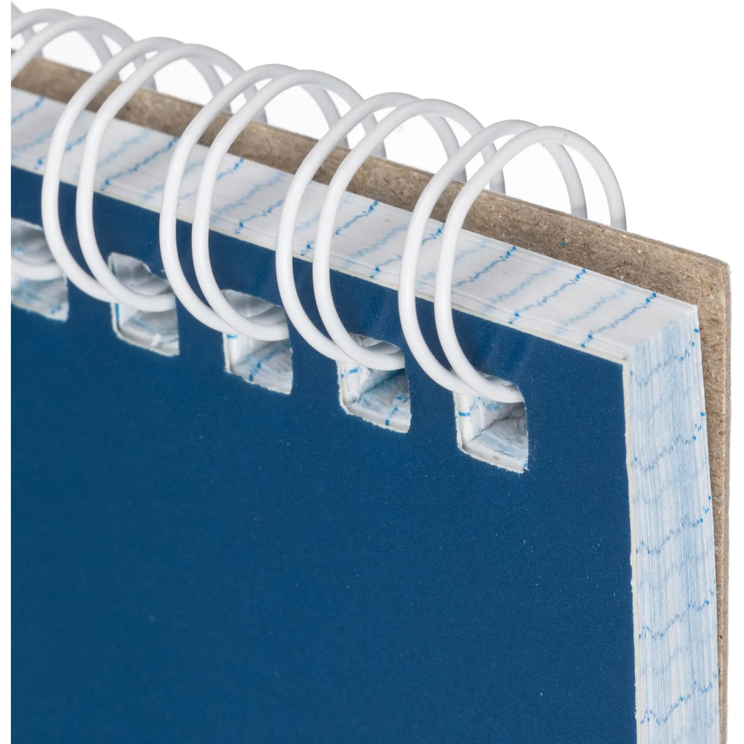 Блокнот на спирали А6 60л. ATTACHE, синий, блок 60г, обложка 215г - фото 3