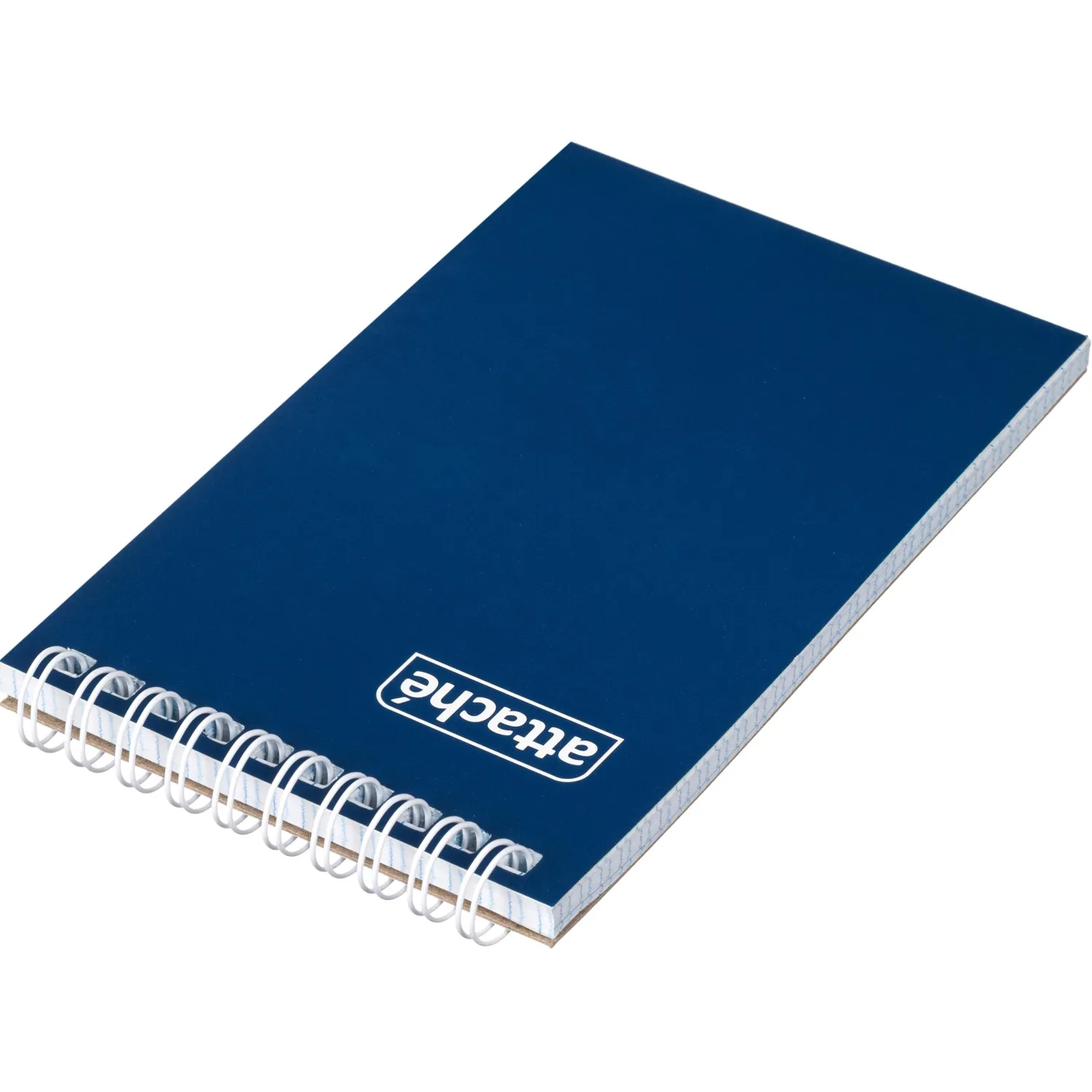 Блокнот на спирали А6 60л. ATTACHE, синий, блок 60г, обложка 215г - фото 4