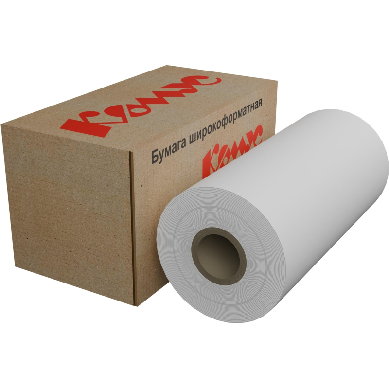 Бумага широкоформатная ProMEGA engineer InkJet 80г 310ммх175 76мм - фото 1