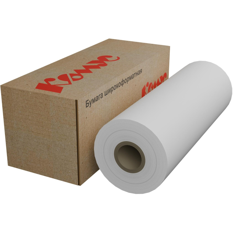 Бумага широкоформатная ProMEGA engineer InkJet 80г 440ммх175 76мм - фото 1