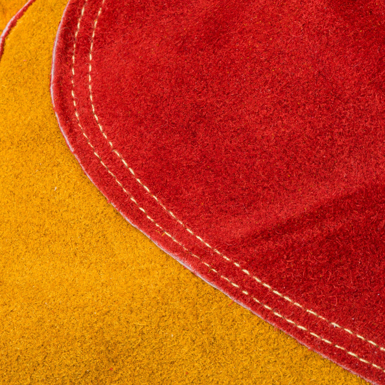 Краги сварщика спилковые Гренадер пятипалые желтые Краги сварщика спилковые Гренадер пятипалые желтые - фото 4