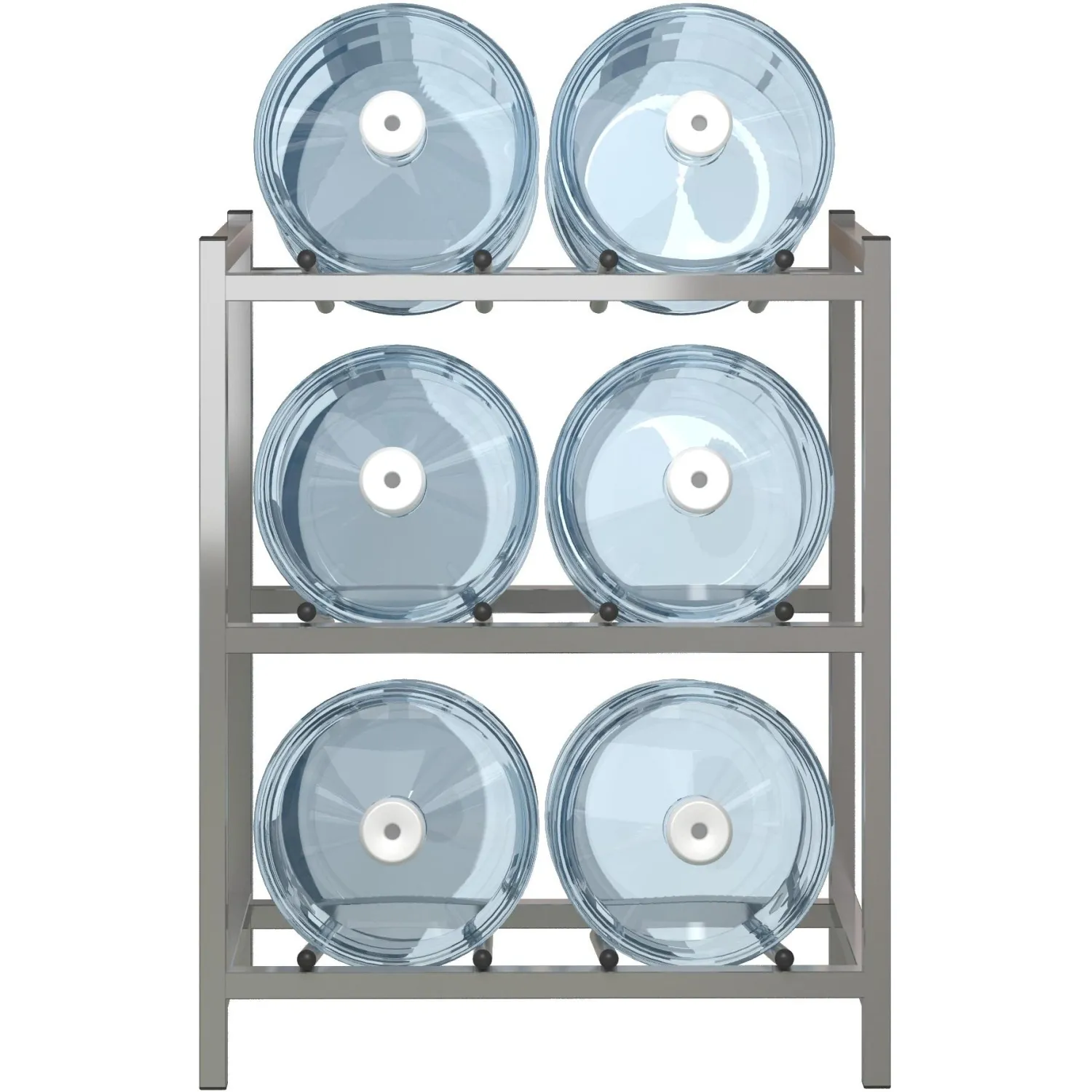 Стеллаж для бутилированной воды Cobalt KD_Бомис-6Л на 6 тар - фото 3