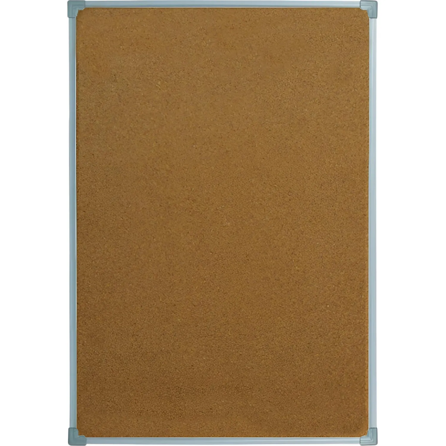 Доска пробковая для объявлений 100х60 металл. рама - фото 1