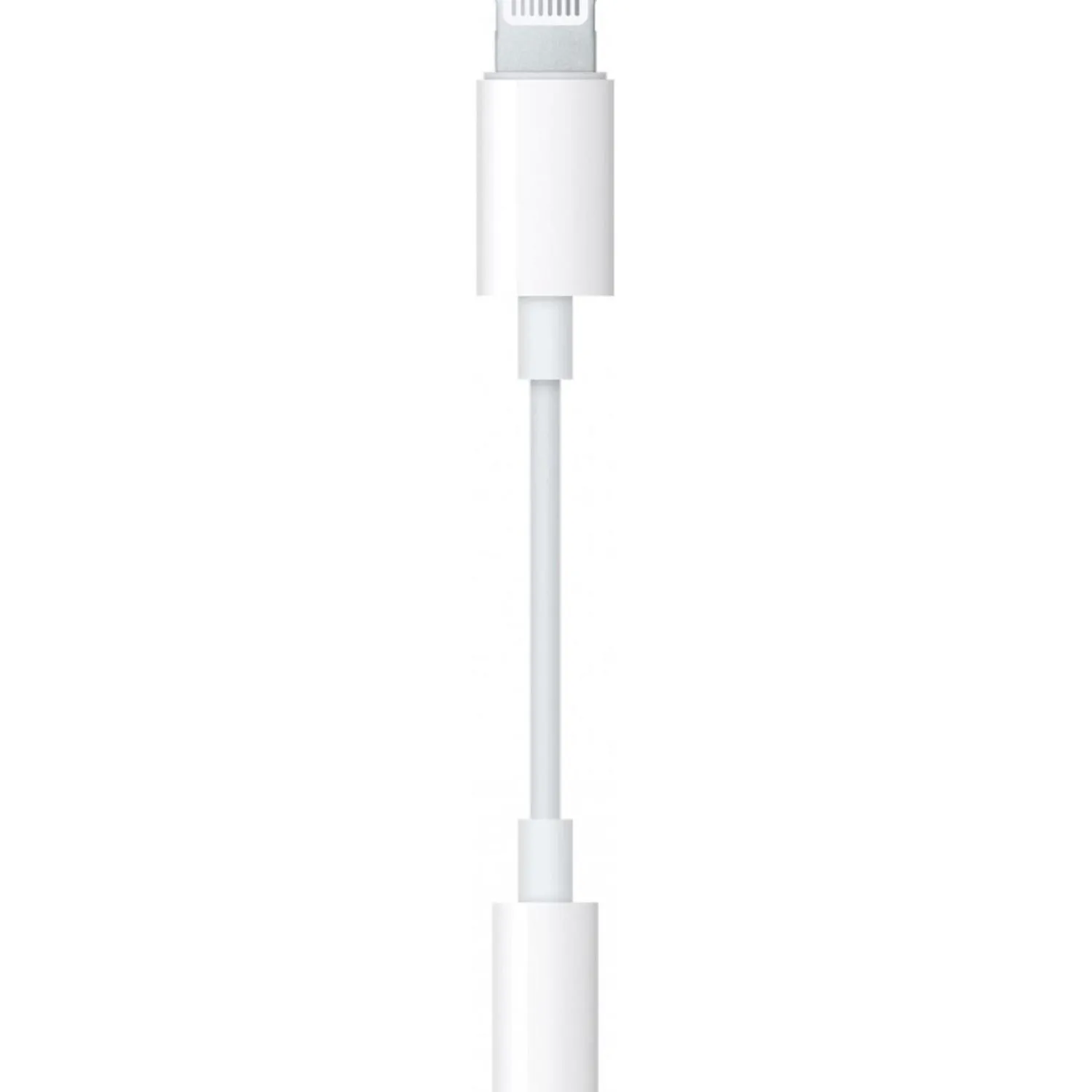 Адаптер Apple Lightning - 3.5 mm Headphone Jack Adapter, бел, MMX62ZM/A - фото 2