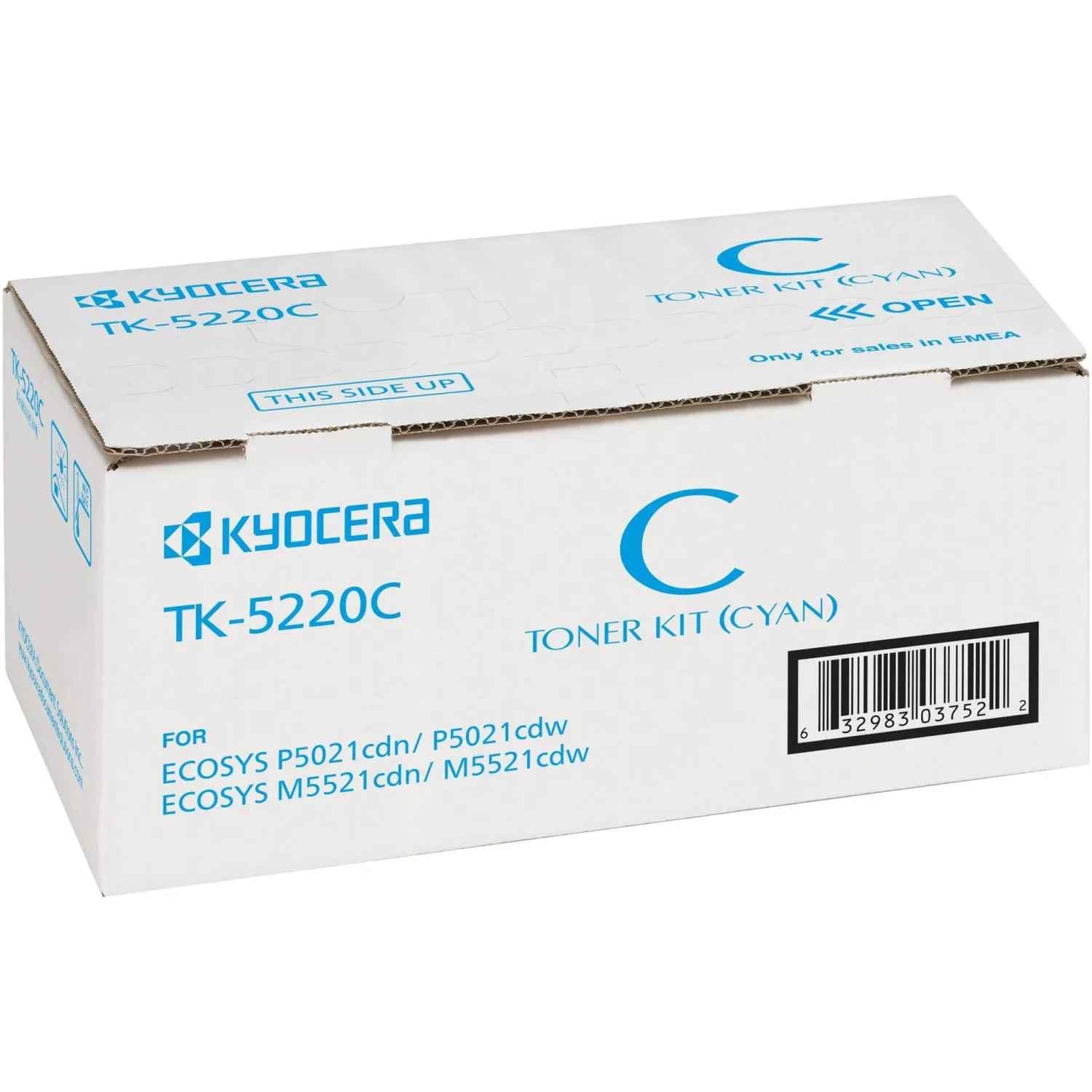 Тонер-картридж Kyocera TK-5220C гол. для ECOSYS M5521 - фото 2