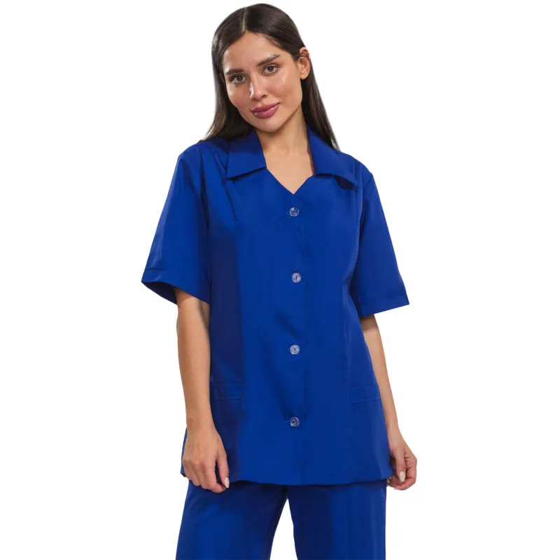 Костюм для горничных и уборщиц женский у12-КБР василек (р.56-58)р.170-176 Костюм для горничных и уборщиц женский у12-КБР василек (р.56-58)р.170-176 - фото 10