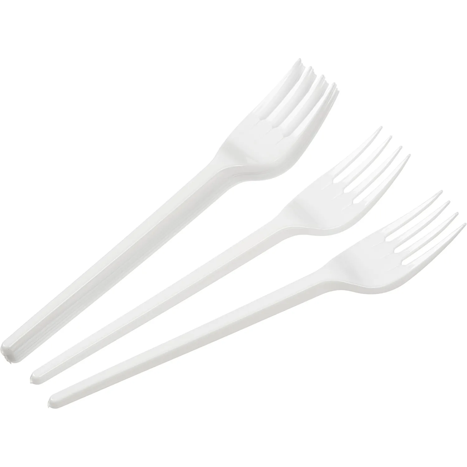 Вилка одноразовая 165мм, бел., Выбор есть ПС 100шт/уп Вилка одноразовая 165мм, бел., Выбор есть ПС 100шт/уп - фото 2