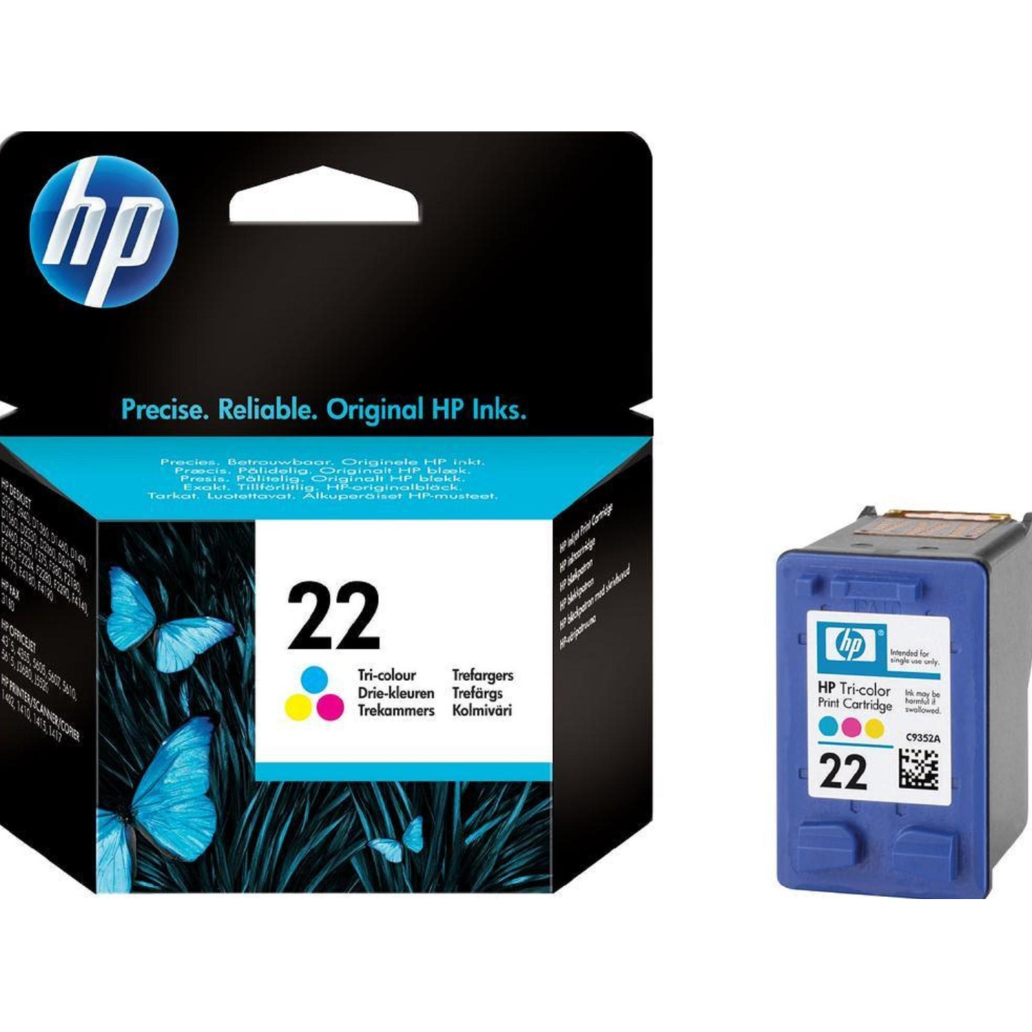 Картридж струйный HP 22 C9352AE цв. для DJ F370/F380/F2180/F4180 - фото 2