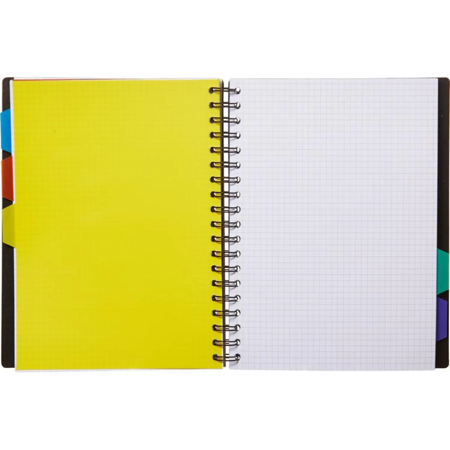 Бизнес-тетрадь Attache Office Creative B5, 120л черн,кл,5 разд,спираль - фото 2