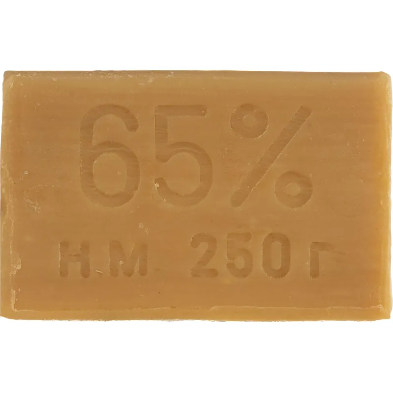 Мыло хозяйственное 65% 250 гр. ГОСТ - фото 1