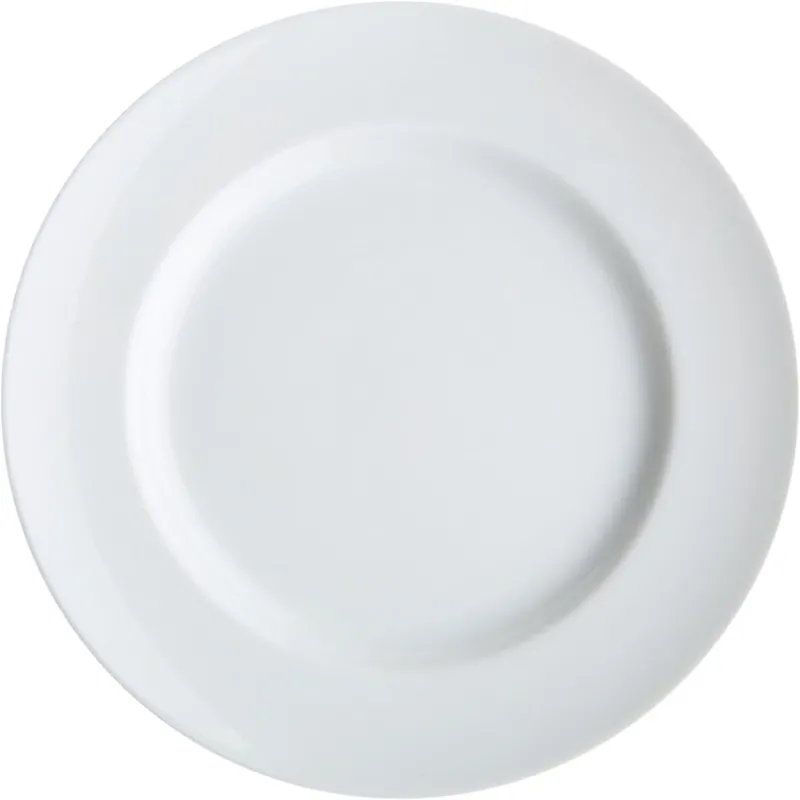 Тарелка десертная 170мм фарфор белая (4С0289) Тарелка десертная 170мм фарфор белая (4С0289) - фото 1