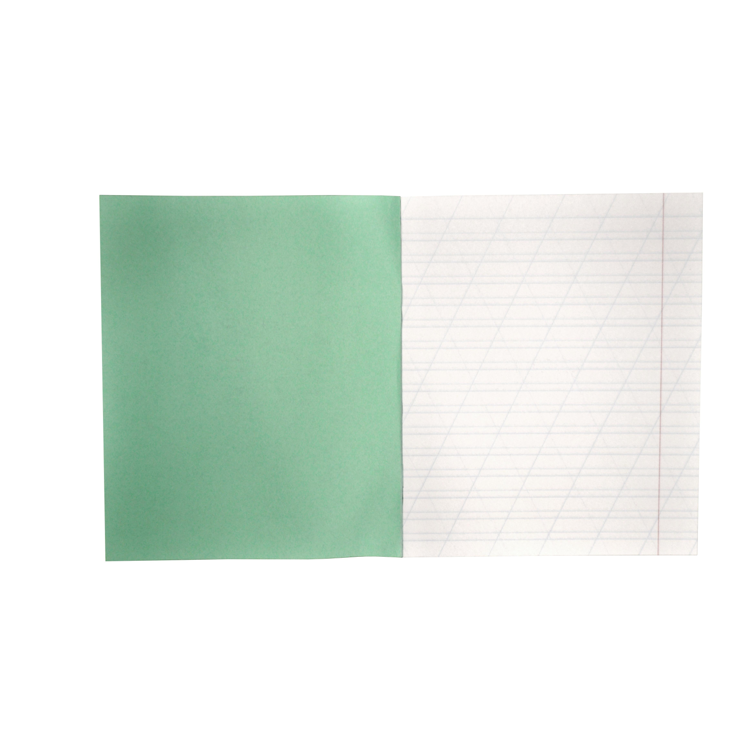 Тетрадь школьная 12л. Зелёная обложка Маяк, офсет, кос.линия Т5012Т2 4Г - фото 2