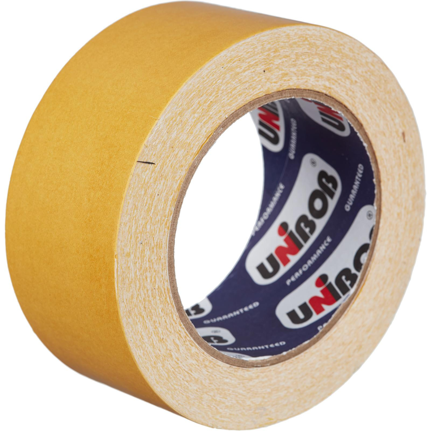 Клейкая лента двухсторонняя 50ммх25м Unibob (ткань) - фото 3