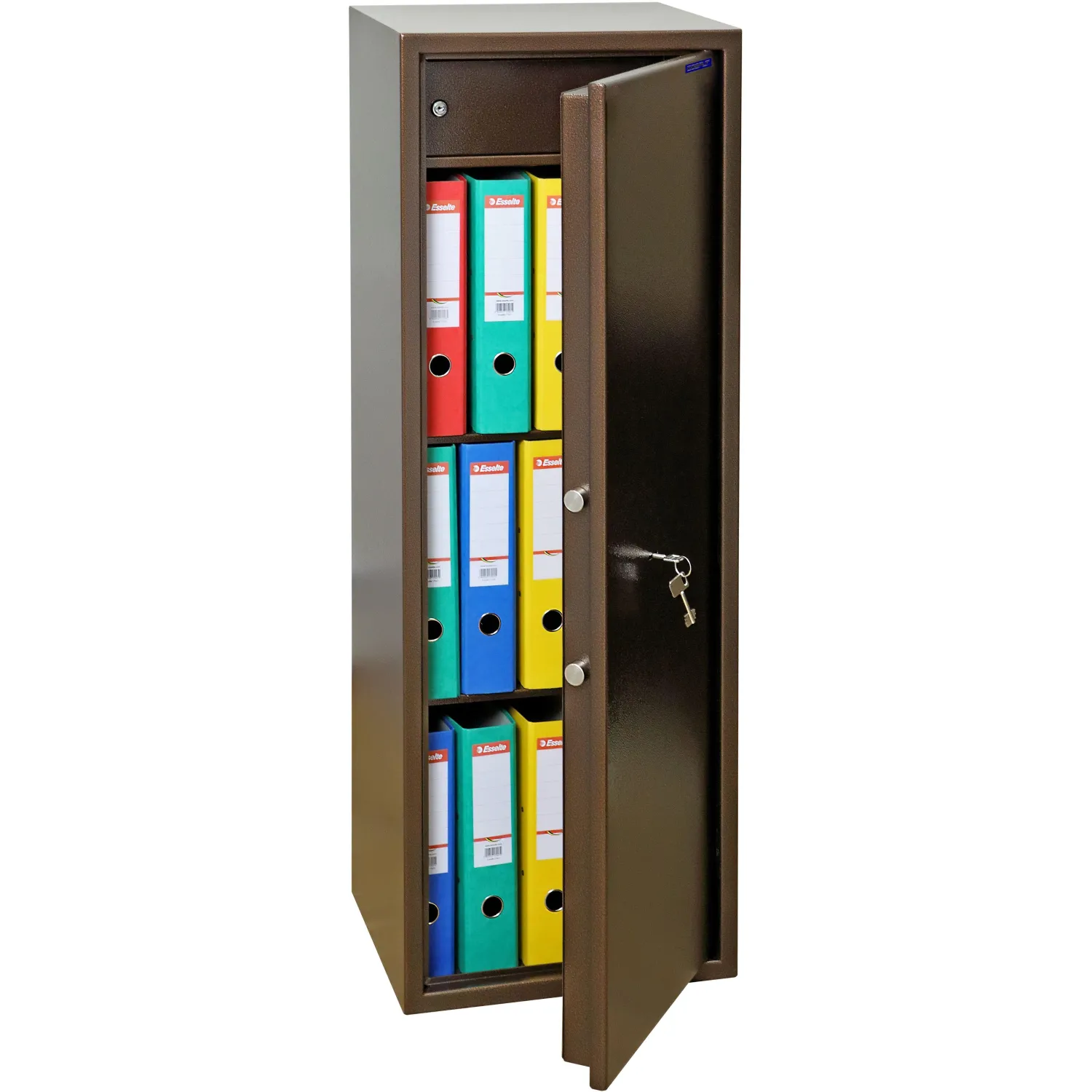 Сейф мебельный COBALT TL-120Ms мебельный, ключ.замок - фото 2