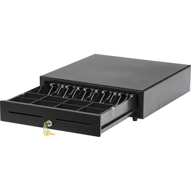 Денежный ящикАТОЛ CD-410-B черный, 410x415x100, 24V - фото 8